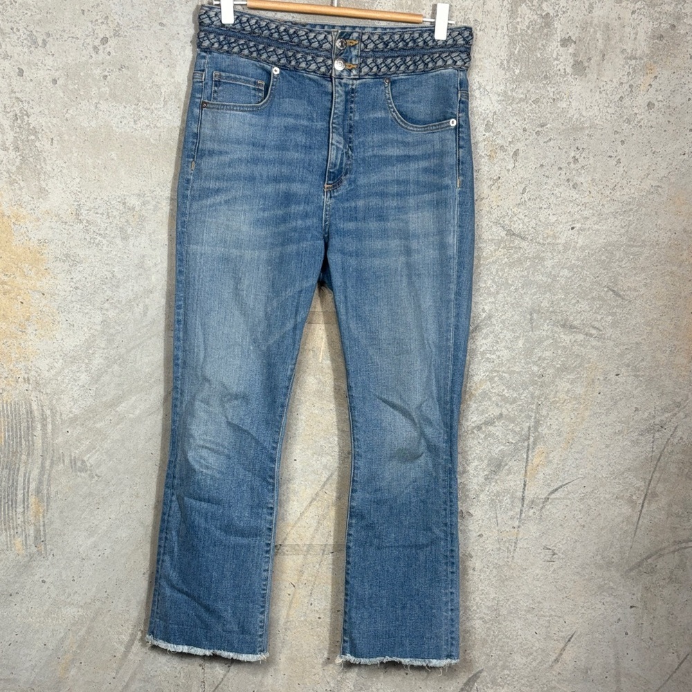 Veronica Beard Carly 11”Kick Flare Jeans